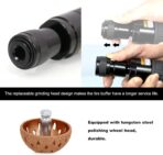 Sporacingrts 2500rpm Low Speed Air Tire Buffer Tire Repair Kit Polishing Cleaning Tool 35 mm Pneumatic Automatic Buffing Wheel Machine Tire Patch Tools Rear Exhaust - Image 4