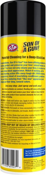 Armor All STP Son of A Gun One Step Tire Care (21 Fluid Ounces) - Image 5