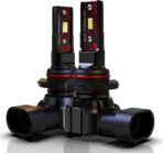 9005+H11 Light Bulbs, HB3+H8/H9 Fog Bulbs Combo 6500K Xenon White Extremely Bright Wireless Fanless (Pack of 4) - Image 2