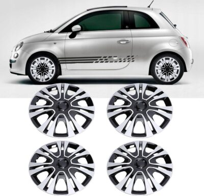4 Pcs Car Wheel Hub Cap, Hub Caps 14 Inch Hubcaps Set Stylish Hubcap Wheel Covers Universal for Cars Truck SUV - Image 4