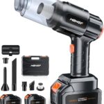 Car Vacuum Portable Cordless, 35000PA High Power Suction & Blower, Wireless Handheld Vacuum Cleaner for Car, Home, Office, Pet(Abyssal Black)