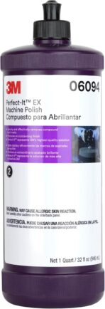 3M Perfect It Buffing and Polishing Kit | 36060 06094 06068 Rubbing Compound, Machine Polish, Ultrafine | Buffing, Car Polishing Kit Bundled with Kangaroobands Microfiber Cloth - Image 3