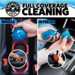 Chemical Guys Sticky Icky Car Cleaning Gel, Green Apple & Sweet Strawberry Scent - Detailing Kit, Car Dust Crevice Cleaner, Slime Auto Air Vent, Cleaning Putty For Keyboard Cleaner (2 Pack) - CJK1002 - Image 4