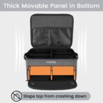 YOREPEK 2 Layer Golf Trunk Organizer, Golf Gifts for Men with Separate Ventilated Compartment for 2 Pair Shoes, Waterproof Car Trunk Locker for Balls, Tees, Clothes, Gloves, Gifts for Golfers - Image 6