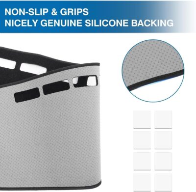 KUST Black Dash Cover for Honda CRV CR-V 2023 2024 2025 2026 (Without HUD) Non-Slip Dashboard Cover Polyester Interior for CRV Accessories Sunshade No Glare - Image 5