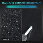 Car Cover Waterproof All Weather for Automobiles, Size A4 Universal Fit for Sedan Dodge Charger, Lincoln mkz, Hyundai Genesis, Ford Taurus, Buick Lacrosse, Mercedes Benz S-Class etc.(199 to 208 inch) - Image 2