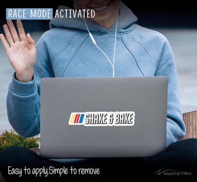 IMPERIAL VIBES – Shake and Bake Sticker – Vinyl Sticker for Car, Truck, and Van– Indoor and Outdoor Use for Laptop – Waterproof Decal for Mobile and Water Bottle – Removable Window Decal - Imp – 24 - Image 5