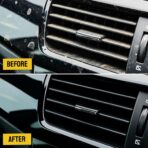 Car Detailing Brush Set 3-pc - Scratch-Free Boars Hair for Interior and Exterior Work - Pro Quality Car Cleaning Brush Kit for Leather Seats, Dashboards, Wheels, Grills and Paint - Image 6