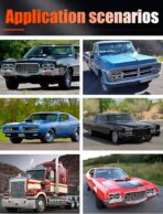 UNI-SHINE 5 3/4'' 5.75 Inch LED Headlight Round 4pcs Reflector Hi/Lo Beam With DRL Sealed Beam H5001 H5006 Compatible With Peterbilt 349 359, Chevy Impala 59-76, Dodge - Image 7