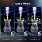 Car Air Freshener, Smart Car Air Freshener,car Diffuser with 150 ML (5oz) Capacity Multi-fragrance,RGB Music Syncing Light, Auto On/Off (Cologne) - Image 6