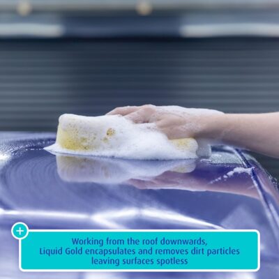 Liquid Gold Car Polish 17 fl oz Premium Car Wax and Polish for Deep Gloss Shine and Long-Lasting Paint Protection Safe on Clear Coat, Paint and Finishes - Image 6