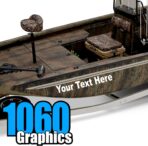 Custom Vinyl Boat Numbers & Letters (Two Decals) Marine Lettering Stickers - Image 5