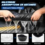 2-Pack 1200 GSM Car Drying Towels – Microfiber Towels for Cars (36" x 24"), Ultra-Absorbent, Streak-Free, Scratch-Free, No Water Spots, Double-Twist Pile & Edgeless Design(Blue) - Image 4