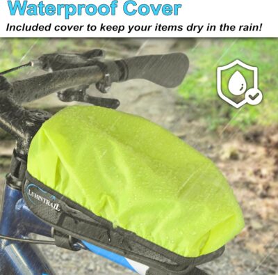 Lumintrail Bike Phone Bag - Hard Casing Bicycle Phone Mount - Waterproof Rain Cover - Bike Accessories - Image 5