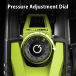 5000 Max Adjustable PSI Pressure Washer,2.5 Max GPM Power Washer with 33 FT Retractable Hose Reel, Stainless Steel Lance, 500ml Foam Cannon, 4-Nozzle Set, Washer for Cars, Fences, Patios - Image 4