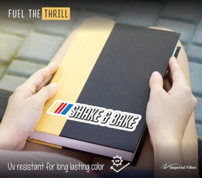 IMPERIAL VIBES – Shake and Bake Sticker – Vinyl Sticker for Car, Truck, and Van– Indoor and Outdoor Use for Laptop – Waterproof Decal for Mobile and Water Bottle – Removable Window Decal - Imp – 24 - Image 6