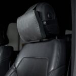 Car Headrest Pillow Memory Foam Soft Neck Support Comfortable Ergonomic Design Car Seat Headrest Pillow Universal Fit Travel Seat Pillow for Pain Relief While Driving Lord AutoFashion (1PC) (Grey)