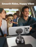 andobil 2026 Upgrade for Magsafe Car Mount [Strongest Suction & Magnet] Vacuum Magnetic Phone Holder for Car 360° Adjustable Car Cell Phone Holder Mount for iPhone 17 Pro Max 16/15/14/13/12 - Image 8