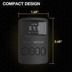 Scosche BTTRFM-SP1 Portable Bluetooth Transmitter/Receiver, FM Transmitter and Wireless Audio Receiver for TV, Headphones, Home/Car Stereo, Airplane Entertainment and more, up to 7 Hour Battery Life - Image 7