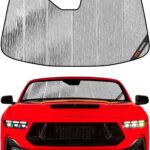 Windshield Sun Shade for Ford Mustang 2024-2026 Front Window Sunshade - AstraGuard