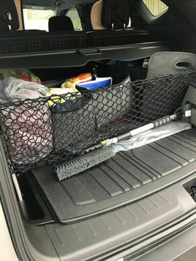 Trunk Organizer Cargo Net for Chevrolet Blazer 2019–2025 – Envelope Style Cargo Net for SUV – Premium Mesh Car Trunk Organizer Vehicle Carrier Storage – Compatible with Chevy Blazer - Image 6