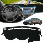 Dashboard Cover Dash Cover Mat for Hyundai Sonata 2011 2012 2013 2014 Models Non-Slip Dash Board Protector - Image 4
