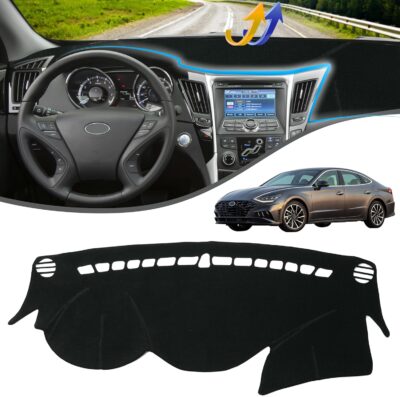 Dashboard Cover Dash Cover Mat for Hyundai Sonata 2011 2012 2013 2014 Models Non-Slip Dash Board Protector - Image 4