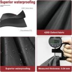 Heavy Duty Car Cover for Dodge Grand Caravan - Reinforced PU Coating,Waterproof 420D Oxford Fabric,All-Weather Protection Outdoor Car Cover, Breathable Design - Image 2