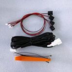 L2R for Toyota Highlander (2020-2025) Under Dash LED Footwell Ambient Light Kit Multicolor ABS Car Interior Accessories 4 PCS (White) - Image 4