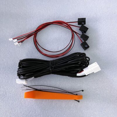 L2R for Toyota Highlander (2020-2025) Under Dash LED Footwell Ambient Light Kit Multicolor ABS Car Interior Accessories 4 PCS (White) - Image 4