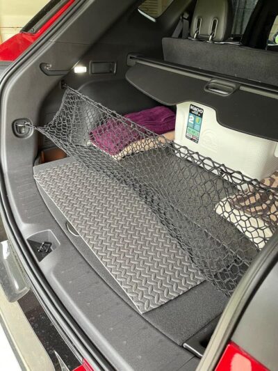 Trunk Organizer Cargo Net for Chevrolet Blazer 2019–2025 – Envelope Style Cargo Net for SUV – Premium Mesh Car Trunk Organizer Vehicle Carrier Storage – Compatible with Chevy Blazer - Image 3