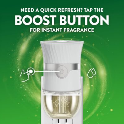 Air Wick Plug in Scented Oil Starter Kit, 2 Warmers + 6 Refills, Fresh Linen, Same Familiar Smell of Fresh Laundry, Eco Friendly, Essential Oils, Air Freshener - Image 11