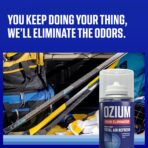 OZIUM® Air Freshener Odor Eliminator, 2oz Single Shot Total Air Refresh & Car Air Freshener – Original – 4 Pack - Image 3