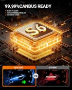 SEALIGHT 9005 9006 Bulb Combo, 92000LM 800% Super Bright 5 Mins Installation, 60000H Lifespan, 6500K Cool White 9005/HB3 9006/HB4 Fog Light Bulbs, Pack of 4 - Image 4