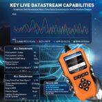 OBD2 Scanner Diagnostic Tool, Check Engine Light Car Code Reader with Reset, Battery Tester, Live Data, Freeze Frame, I/M Readiness, Car Scanner Diagnostic Tool for All OBDII Car After 1996 - Image 4