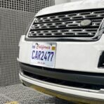 Solid Silver License Plate Frames 2 Pack, 2 Holes Rust-Proof License Plate Holder, Universal Car Stainless Steel License Plate Frame for Women & Man (Screws & Chrome Caps) by Lengnoyp - Image 3