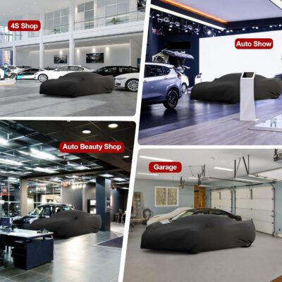 Indoor Car Cover for Porsche 911 928 718,Car Cover Indoor Soft for 911 with Storage Bag,Stretch Full Cover Protection for Auto Dust-Proof,Underground Garage,Car Show - Image 6