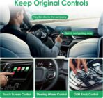 Wireless CarPlay Adapter, 2025 Upgraded Dual-Band (2.4GHz/5GHz) WiFi, Converts Wired to Wireless CarPlay, More Stable & Auto-Connect, Plug & Play for OEM Wired CarPlay Cars & iPhone iOS 10+ (Black). - Image 8