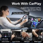 Denash 2 in 1 Wireless CarPlay and Android Auto Adapter, Fast Auto-Connect Plug & Play CarPlay Dongle, No Delay Car Play Adapter with USB/USB-C Port for iPhone & Android (Color Pattern) - Image 2