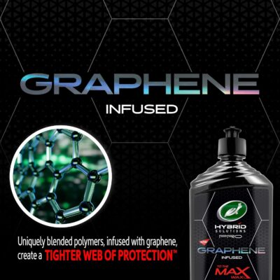 Turtle Wax 53479 Hybrid Solutions Pro to The Max Wax Graphene Liquid Wax, Patent-Pending Advanced Paint Protection, Extreme Gloss High Shine Finish, for Cars Trucks and More, 14 oz. (Pack of 1) - Image 5