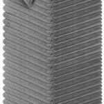 USANOOKS Microfiber Cleaning Cloth Grey - 50 Pcs (12.5"x12.5") - High Performance - 1200 Washes, Ultra Absorbent Microfiber Towel Weave Grime & Liquid for Streak-Free Mirror Shine - Car Washing Cloth