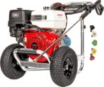 Simpson 4200 PSI Gas Pressure Washer, 4.0 GPM Commercial Power Washer, Cold Water, Honda GX390 Engine, 50' Hose, Aluminum Series, 49-State Compliant (ALH3228-S)