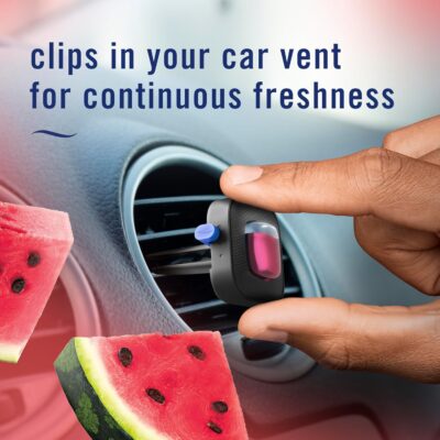 Car Air Freshener Vent Clip Sweet Watermelon Vine Scent, 2 Count, .13 oz Total - Image 5