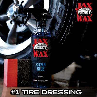 Jax Wax Super Blue Commercial Grade Solvent Based Dressing for Rubber, Plastic, and Vinyl (16 oz) - Image 3