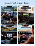 Magic CarPlay Box, Wireless CarPlay Adapter Supports for Netflix/YouTube/TF Card, AI Box Carplay, Plug & Play, Drivechat with AI Skills, Dual WiFi, Bluetooth, Fits for OEM Wired CarPlay Cars - Image 7