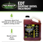 Hot Shot’s Secret Everyday Diesel Treatment EDT 1 Gallon – Treats 3200 Gallons – 6-in-1 Diesel Fuel Additive, Injector and Fuel System Cleaner, Boosts Cetane - Image 3