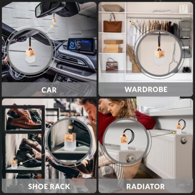 Inspired by Inv.ictus Car Air Freshener for Men | Long Lasting Luxury Diffuser | Automotive Scent Perfume | Vent Clip Auto Air Freshener | Odour Eliminator Technology | Masculine Diffuser Scents 8ML - Image 6