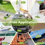 2 Pack Car Wash Brush with Long Handle, 62" Microfiber Car Wash Mop and Car Washing Brush Combo Set, Scratch-Free Soft Bristle Car Wash Mop Brushes Cleaning Kit for Exterior Car, Truck, RV, Boat - Image 6