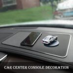 Car Dashboard Decorations – Drift & Turn Mini Car Model Ornament – Dynamic Interactive Automobile Decor for Enthusiasts Vehicle Interior Dashboard Drifting Decorations Accessories Gifts (White-AE86) - Image 3