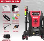 A-iPower Follow Me Electric Pressure Washer 2800 Max PSI 1.7 GPM Anti-Tipping Design with 5 Nozzles, Soap Dispense for Fences, Driveways, Patios, Cars, Home Cleaning, E2800-FM - Image 7